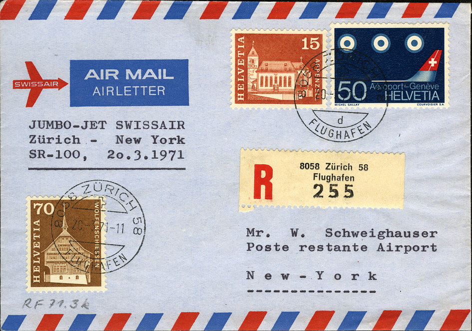1971, Zürich-New York