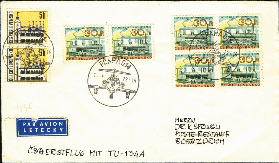 1972, Prag - Zürich