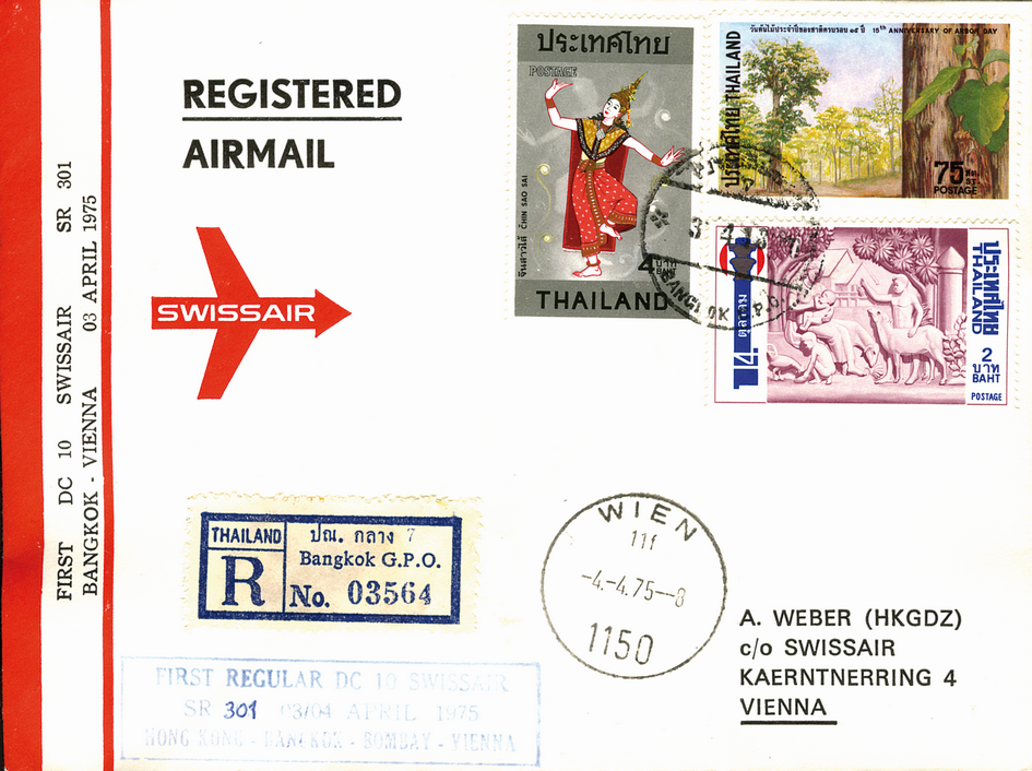 1975, Bangkok - Wien