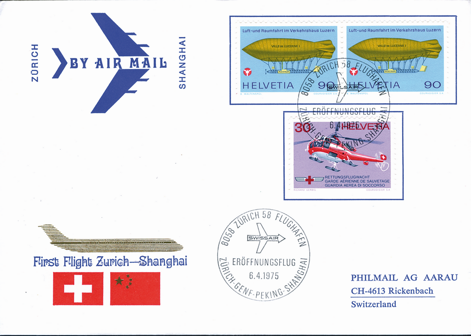 1975, Zürich - Peking