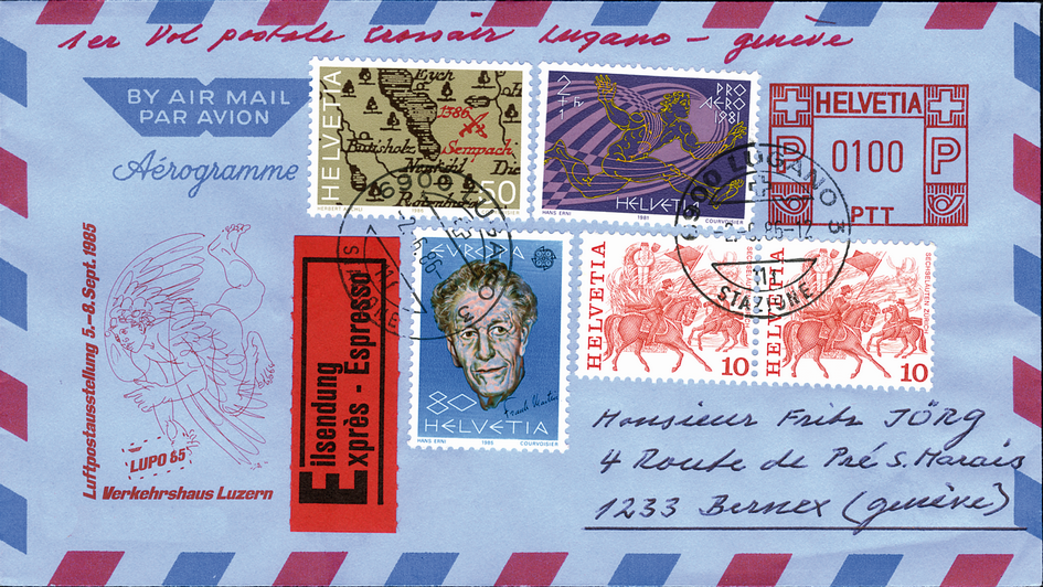 1986, Lugano - Genf