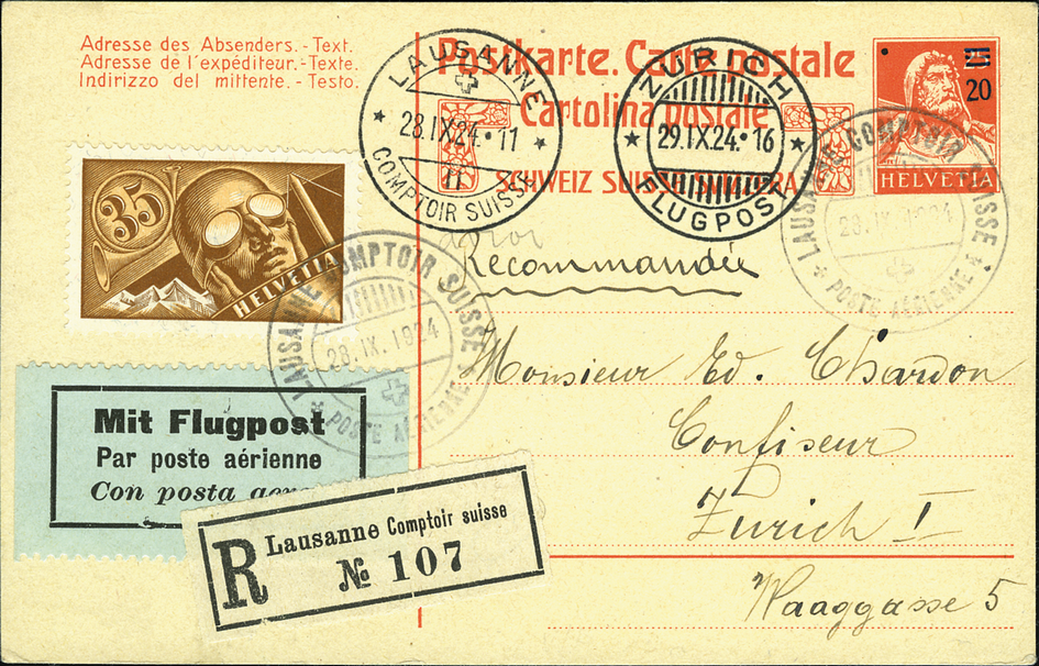 1924, Comptoir Suisse