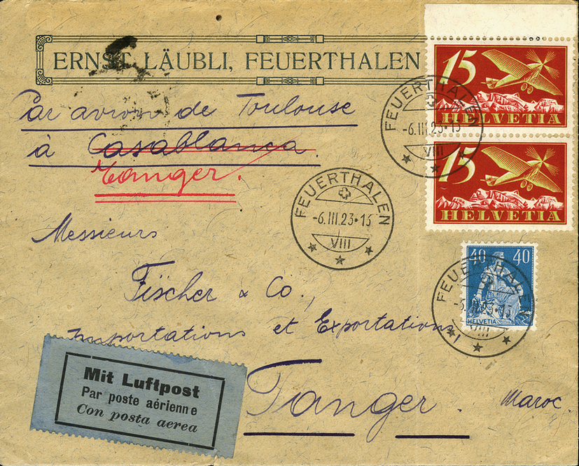 1923, Toulouse - Tanger