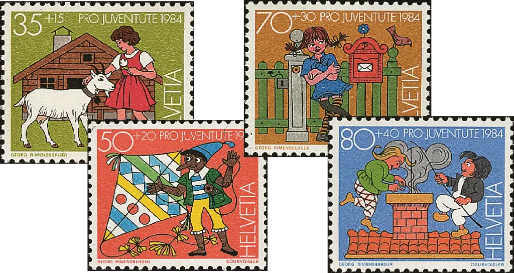 1984, Figuren aus Kinderbüchern