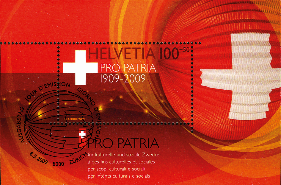 100+50 Rp. 100 Jahre PRO PATRIA