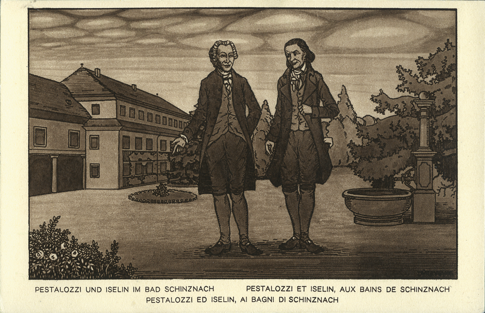 1914, 5 Rp. Pestalozzi und Iselin