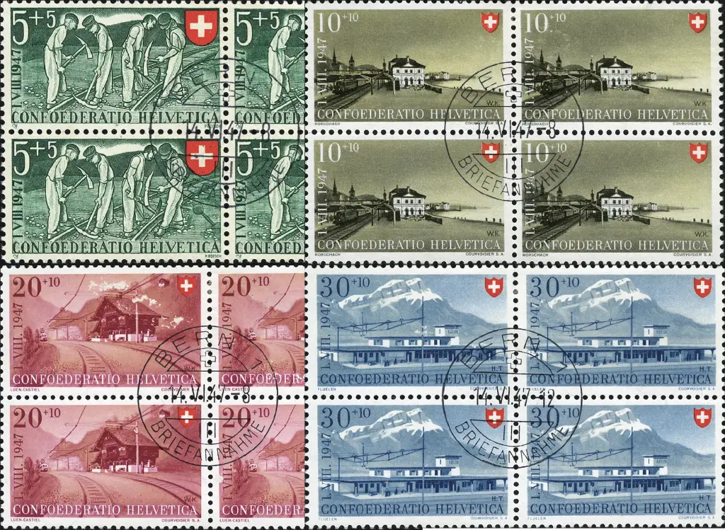 1947, Bahnarbeiter und Bahnhöfe