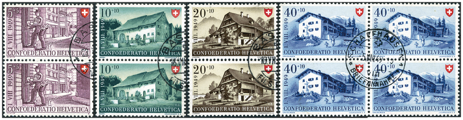 1949, Arbeit und Schweizer Haus IV