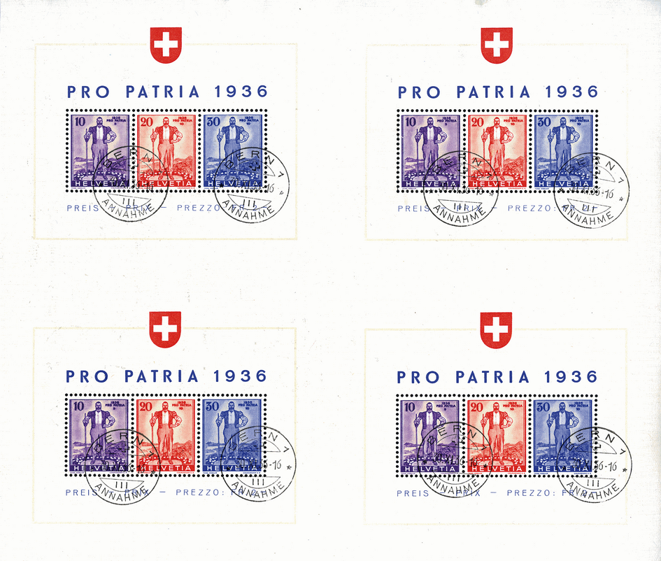 1936, Pro Patria (Eidgenössische Wehranleihe)