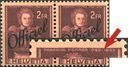 2 Fr. Forrer, braunrot, rot, "Doppelprägung"