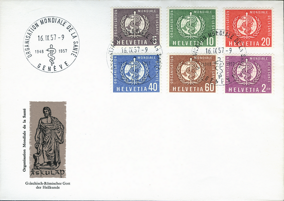 1957, Symbolische Darstellung
