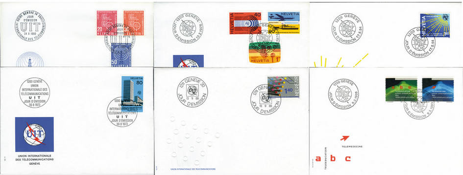 1960-2003, UPU-Ersttag-Belege-Kollektion