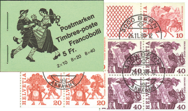 1980, Volksbräuche, grün