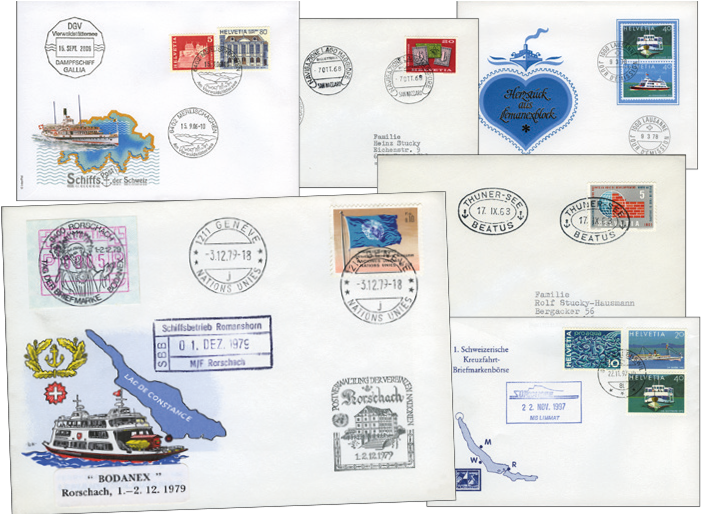 1979-1990, Schiffspost-Kollektion