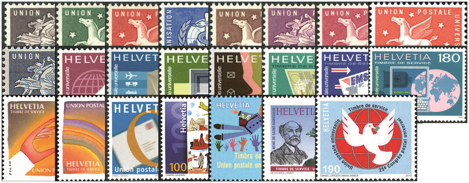 1957-2012, UPU Weltpostverein in Bern
