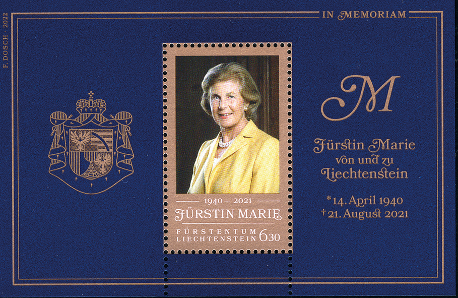 2022, Im momoriam Fürstin Marie von und zu Liechtenstein