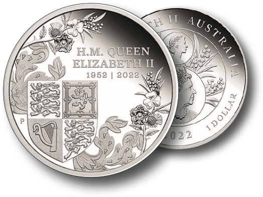 2022, Queen Elizabeth II "Platinjubiläum - 70 Jahre auf dem Thron", Australien