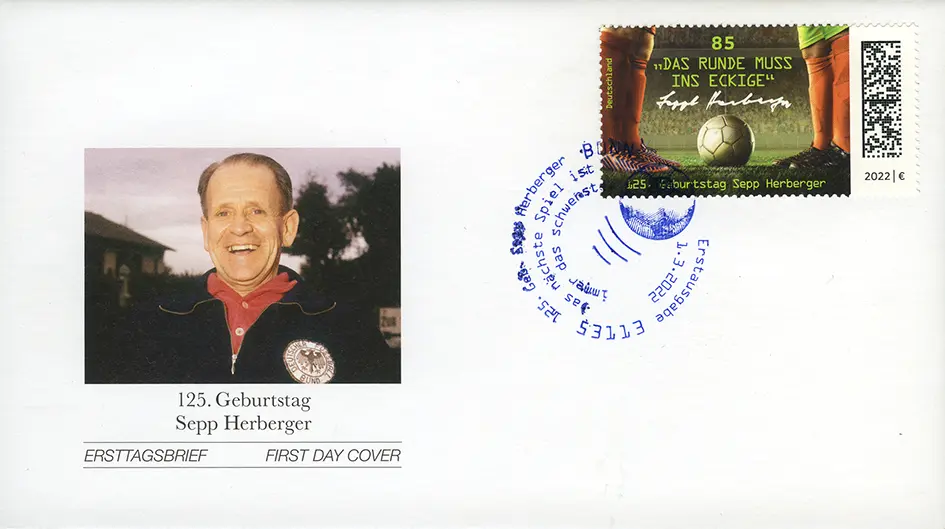 2022, 125. Geburtstag von Sepp Herberger