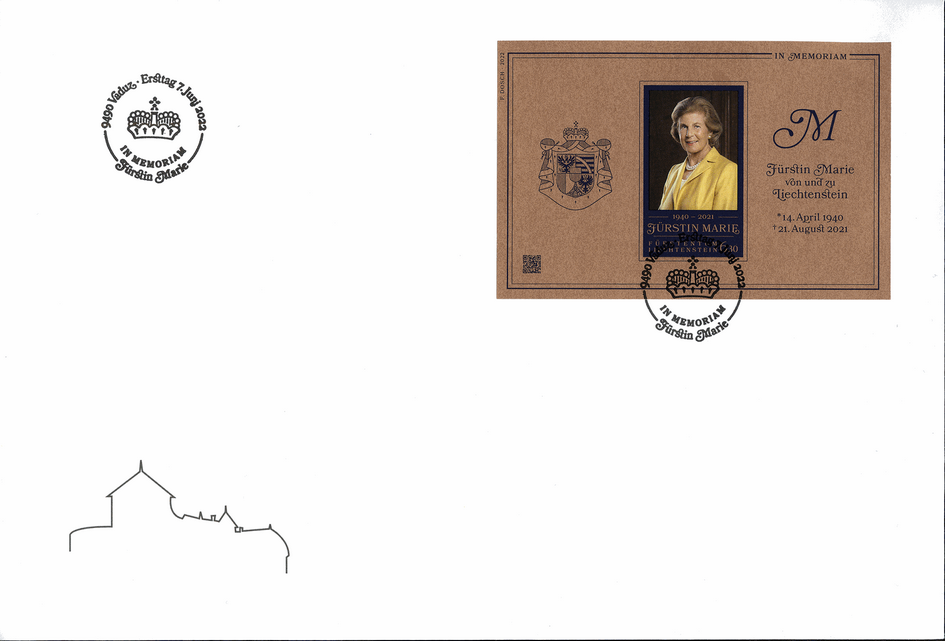 2022, Im memoriam Fürstin Marie von und zu Liechtenstein