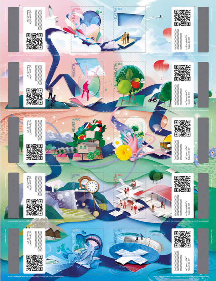 2022, Swiss Crypto Stamps 2.0