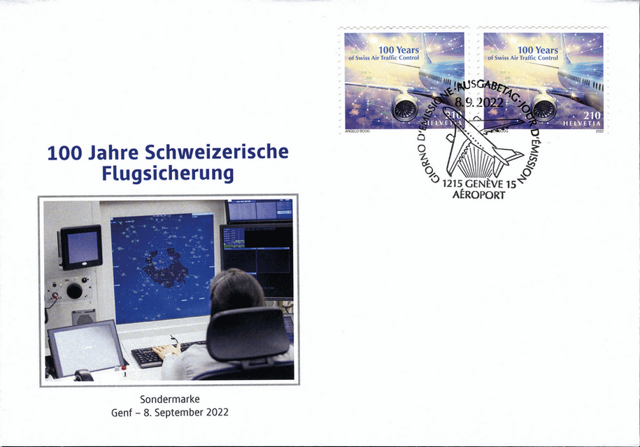 2022, 100 Jahre Schweizerische Flugsicherung