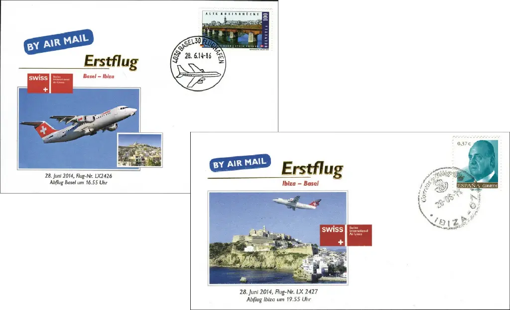 Swiss - Direktflug Basel-Ibiza und retour