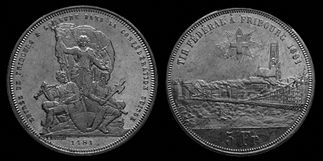 1881, Schützenfest Fribourg