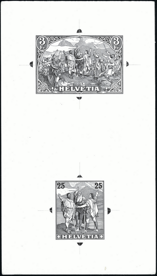 1908, Benziger Essais "Rütlischwur"