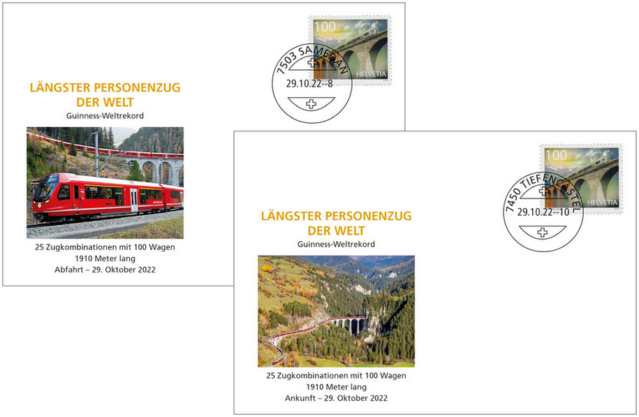 2022, Weltrekord - Längster Personenzug der Welt