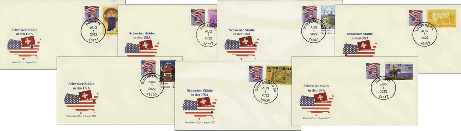 2022, Schweizer Städte in den USA