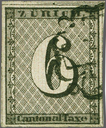1843, Zürich 6, Type II