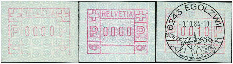 1981/87 ATM Type 6-7, "Kontrolldruck 000"