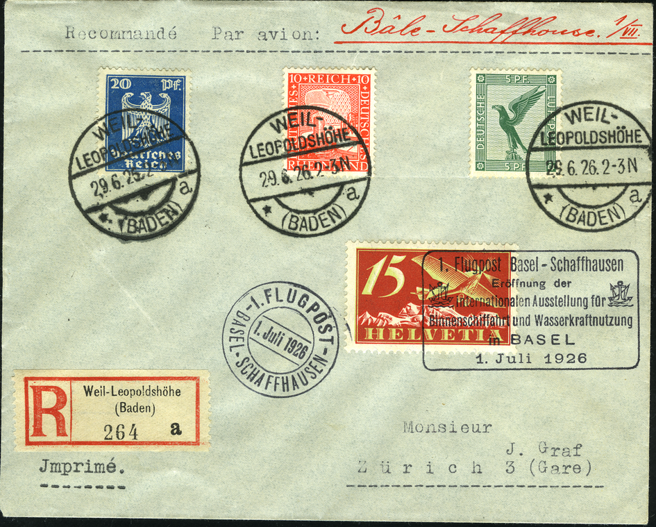 1926, 1.Internationale Binnenschiffahrts-Ausstellung