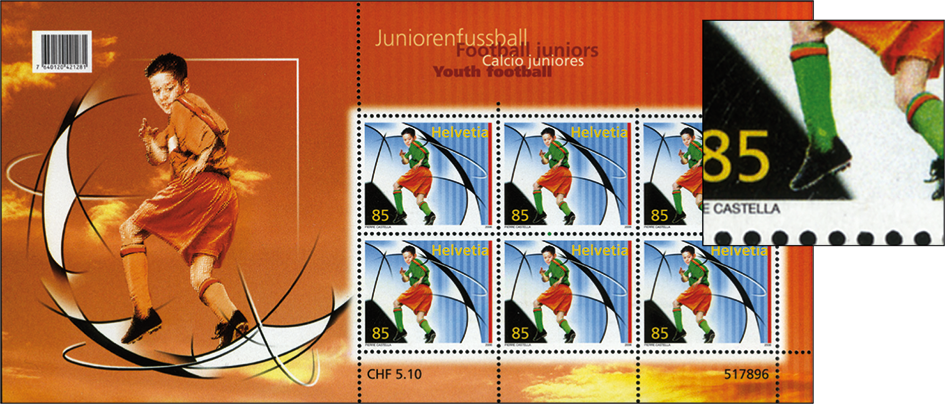 Juniorenfussball, Abart: "Loch im Socken"