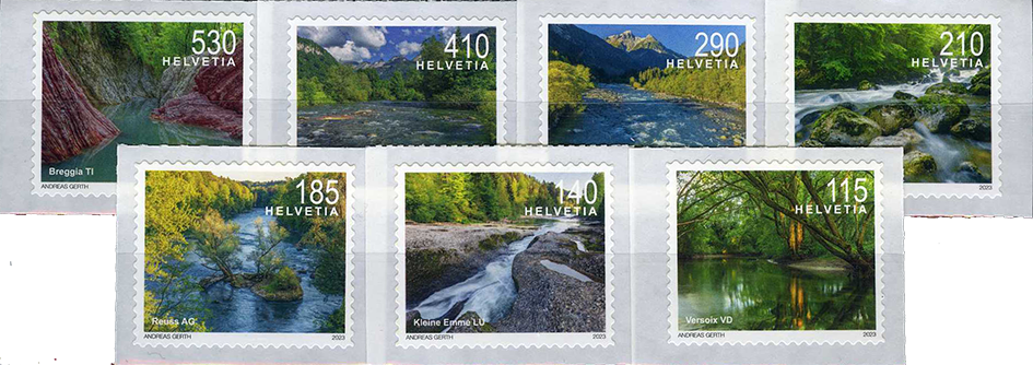 2023, Schweizer Flusslandschaften