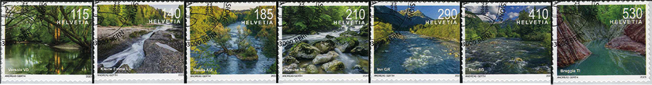 2023, Schweizer Flusslandschaften