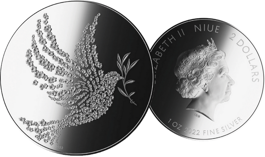 2022, Peace Dove, Niue