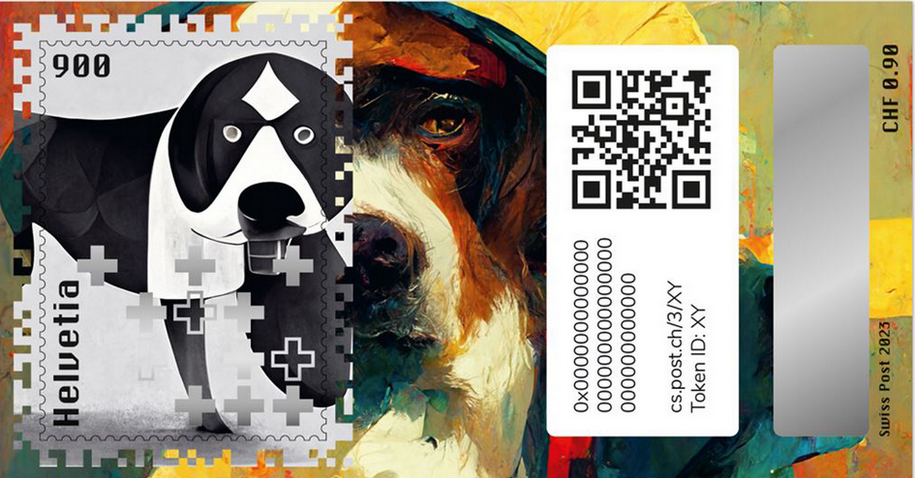 2023, Crypto Stamp "Bella"