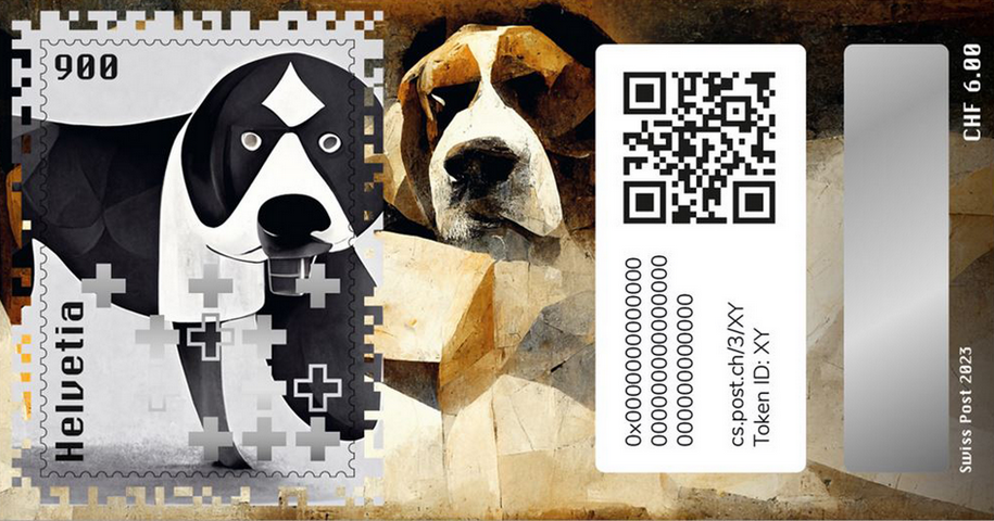 2023, Crypto Stamp "Rocky"