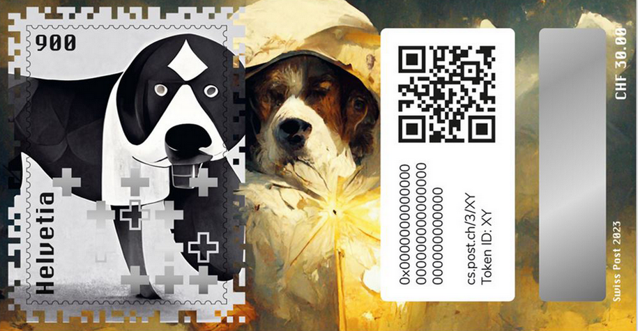 2023, Crypto Stamp &quot;Milo&quot;