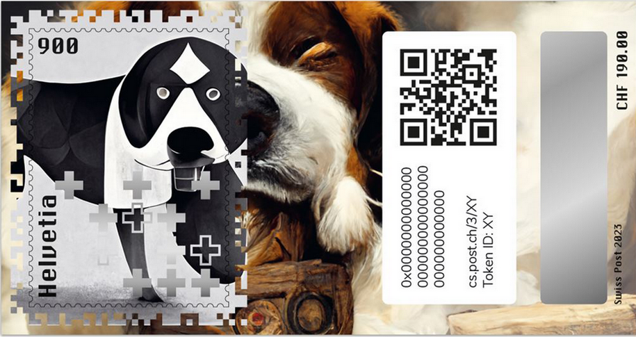 2023, Crypto Stamp "Lucy"