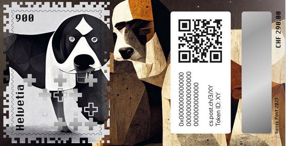 2023, Crypto Stamp "Luna"