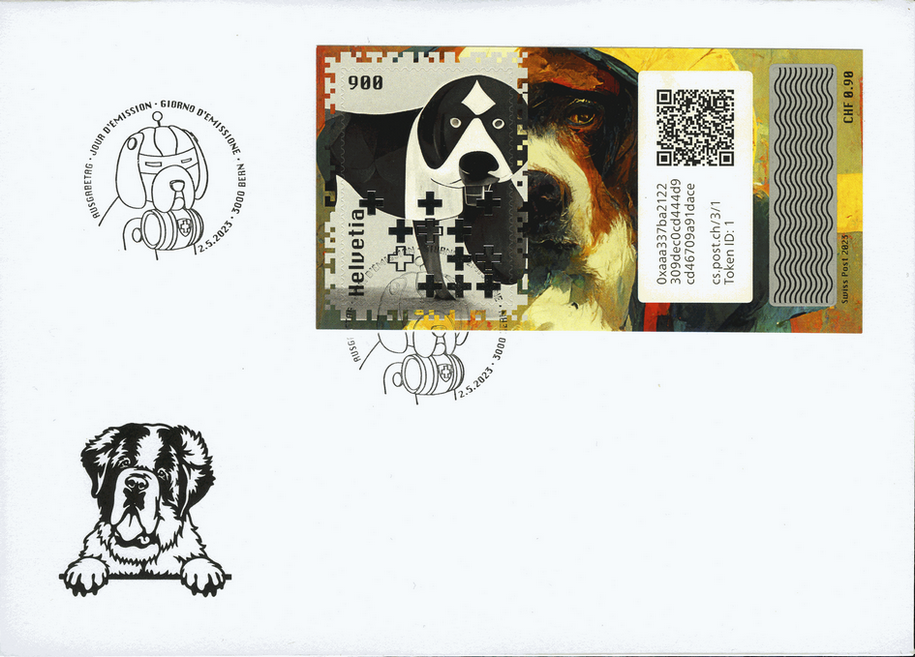 2023, Crypto Stamp "Bella"