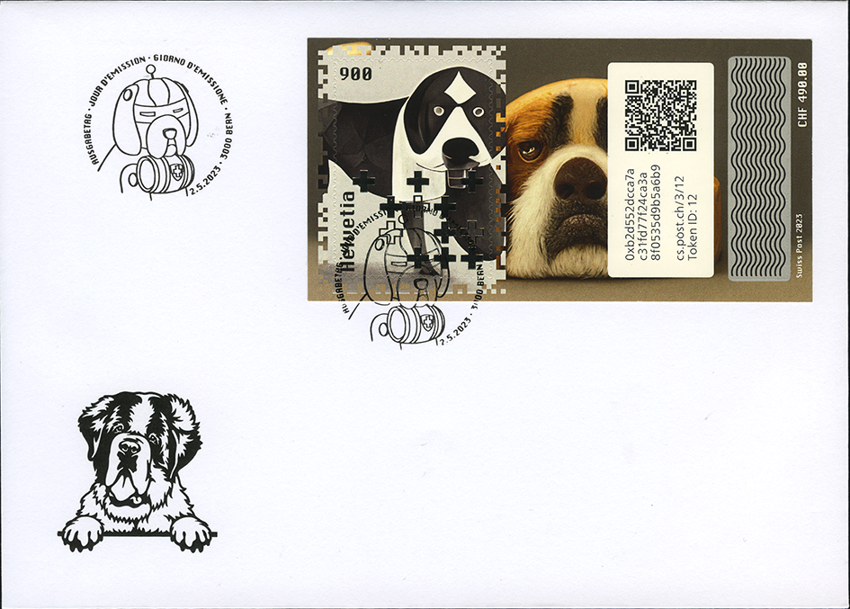 2023, Crypto Stamp &quot;Bob&quot;