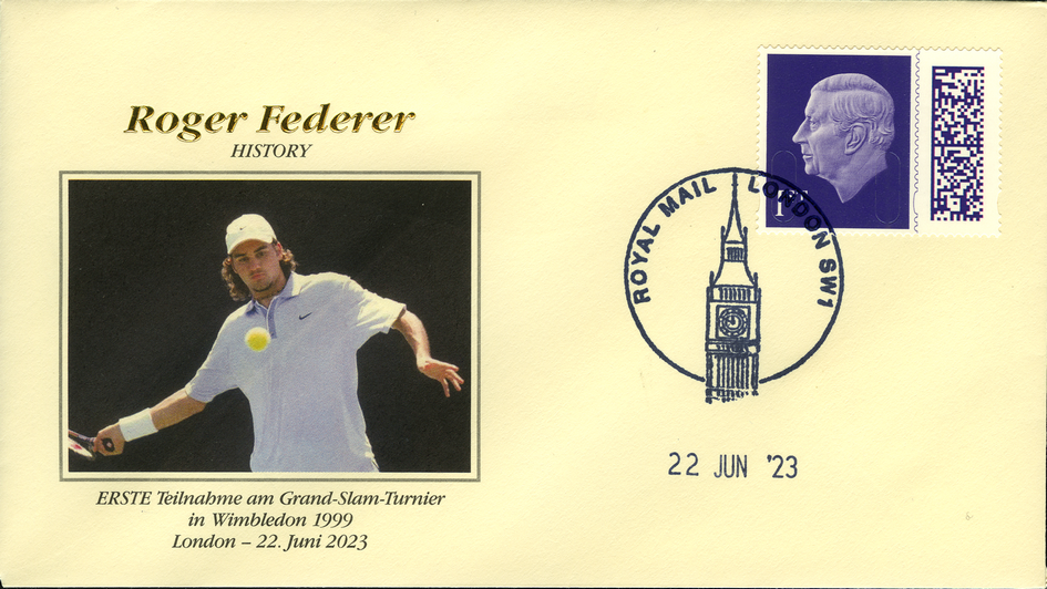 2023, Roger Federer - HISTORY - Erste Teilnahme am Grand-Slam-Turnier in Wimbledon