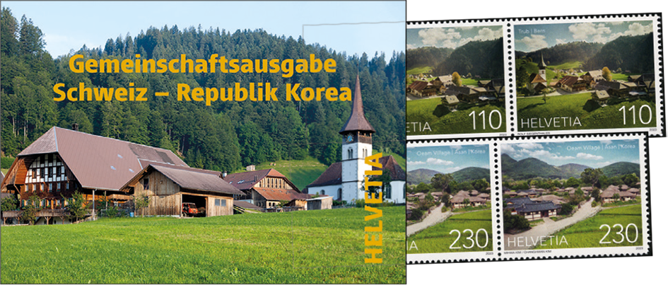 2023, Gemeinschaftsausgabe Schweiz - Republik Korea