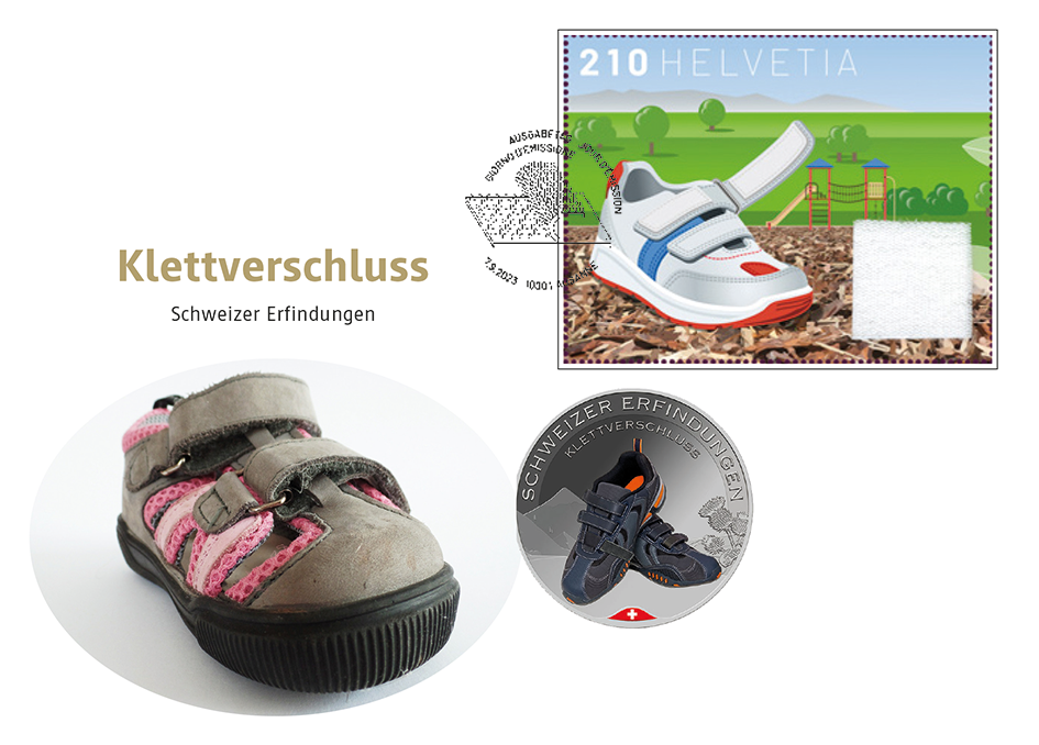 2023, Schweizer Erfindungen - Klettverschluss