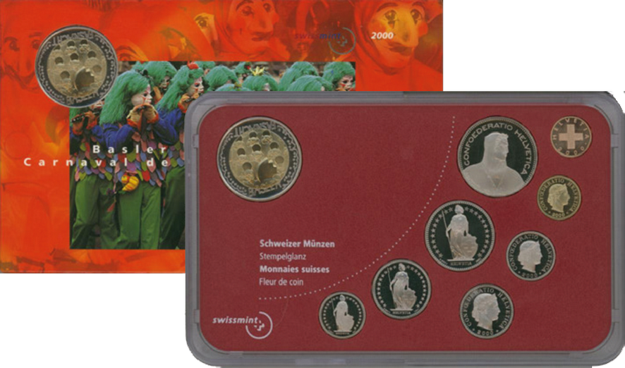 2000, Offizieller Münzsatz