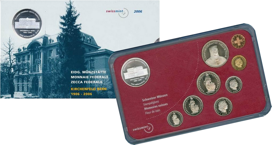 2006, Offizieller Münzsatz