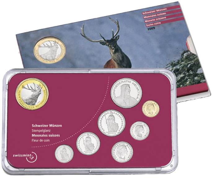 2009, Offizieller Münzsatz
